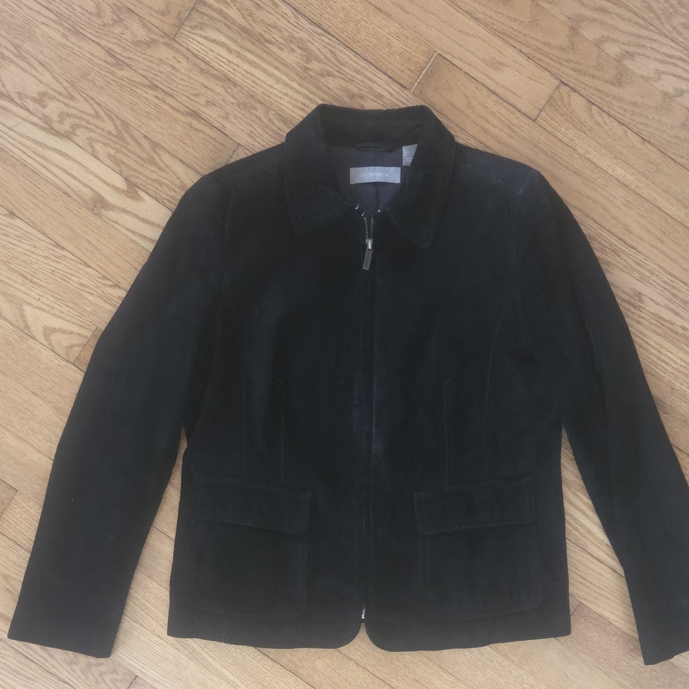 Liz Claiborne Black Utility Jacket